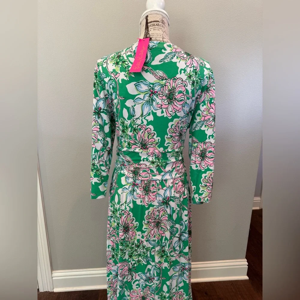 NWT Lilly Pulitzer high-low midi Dress - Picture 5 of 16